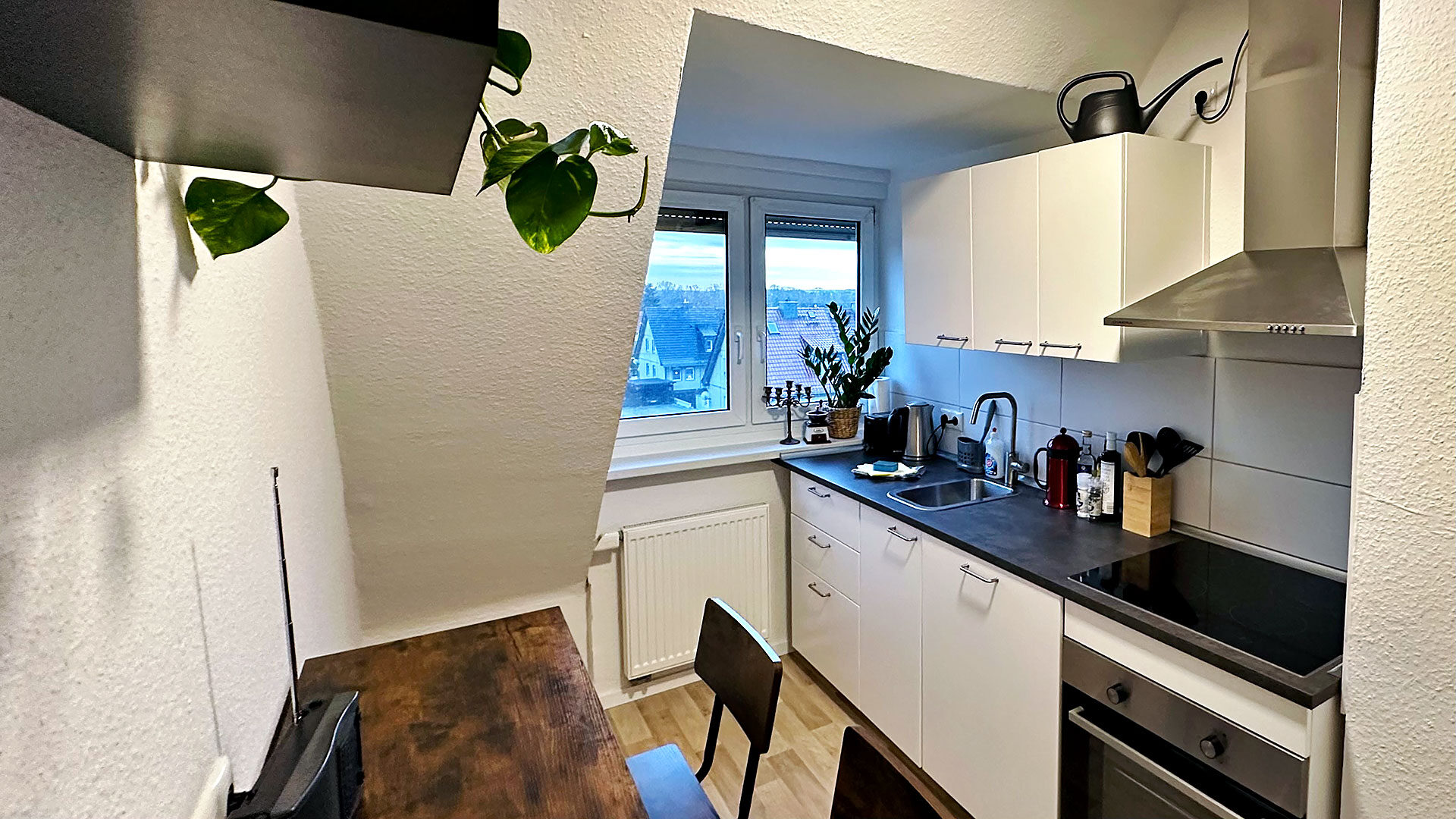 Küche und Ausblick