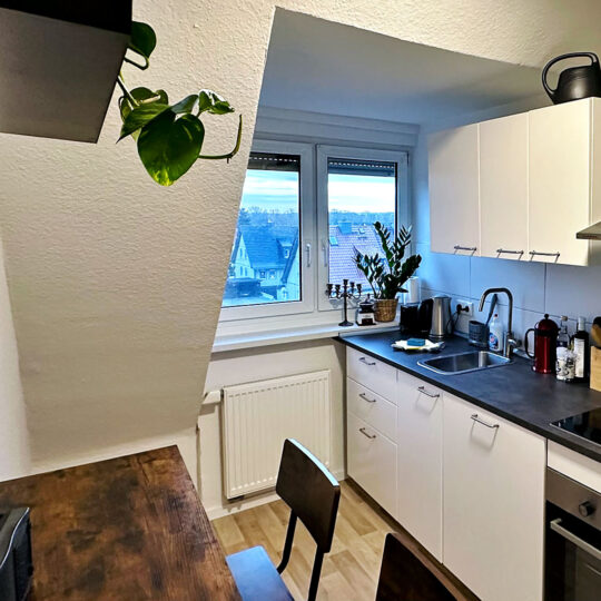 Küche und Ausblick