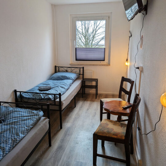 Mira: Schlafraum mit 2 Betten